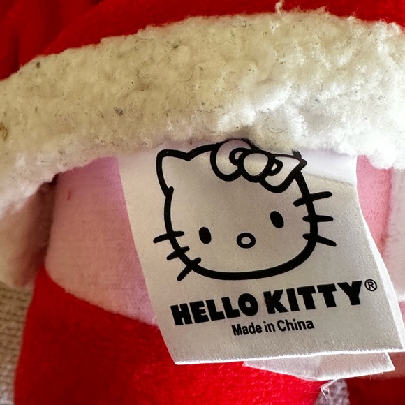 Hello Kitty Red and White Plush Christmas Santa - Picture 10 of 11